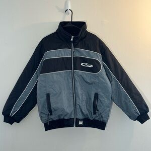 Vintage Coldwave Men's Size M Black/Gray Snowmobiling Jacket